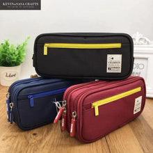 Load image into Gallery viewer, Pencil Case Large Capacity Double Layer Multi functional Student Pencil Box