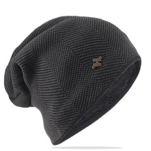 Load image into Gallery viewer, New Winter Warm Men Beanies Skullies Fashion Knit Sports Hats Outdoor Knitting Striped Adult Male Bonnet Bone Hat