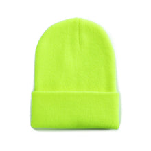 Load image into Gallery viewer, Unisex Multicolor Autumn & Winter Beanie Hat Men Basic Daily Beanie Women Soft Knitted Hat Elegant All-match Streetwear Cap