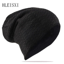 Load image into Gallery viewer, New Winter Warm Men Beanies Skullies Fashion Knit Sports Hats Outdoor Knitting Striped Adult Male Bonnet Bone Hat