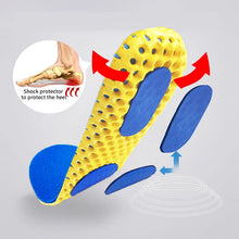 Load image into Gallery viewer, Insole Memory Foam s For s Sole Mesh Deodorant Breathable Cushion Running s For Feet Man Women Orthopedic s shoe pads