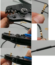 Load image into Gallery viewer, 100pcs Docking connector line pressing button quick connect terminal wiring 0.5 to1.5 square