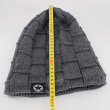Load image into Gallery viewer, New Unisex Beanie Hat Knit Wool Warm Winter Hat Thick Soft Stretch Hat For Men And Women Fashion Outdoor Skullies Beanie