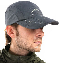 Load image into Gallery viewer, Waterproof Outdoor Sport Baseball Cap Unisex Spring Summer Quick Drying Hat Breathable Cap Foldable Cycling hat Sun Protection