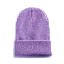 Load image into Gallery viewer, Unisex Multicolor Autumn & Winter Beanie Hat Men Basic Daily Beanie Women Soft Knitted Hat Elegant All-match Streetwear Cap