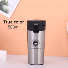 Load image into Gallery viewer, HOT Premium Travel Coffee Mug Stainless Steel Thermos Tumbler Cups Vacuum Flask Thermo Water Bottle Tea Mug Thermocup Bottle