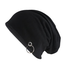Load image into Gallery viewer, New Style Fashion Adult Unisex Solid Hat With Hoop Casual Women Warm Beanies Novelty Men Gorros Sport Bonnet Outdoor Hats