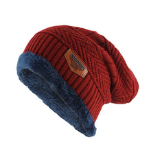 Load image into Gallery viewer, New Winter Warm Beanies Skullies Fashion Adult Men Letter Wool Hat Cotton Top Women Knitted Bone Soft Male Bonnet Unisex Hats