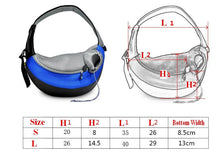 Load image into Gallery viewer, Pet Dog Cat Puppy Carrier Sling Front Cat Puppy Dog Carrier Sling Front Mesh Travel Tote Shoulder Bag Backpack Drop Shipping