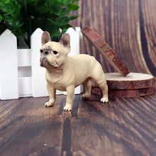 Load image into Gallery viewer, Oenux Lovely French Bulldog Animals Cute Puppy Sleep Lazy Dog Action Figures Model Figurine PVC Home Decoration Education Toy