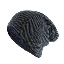 Load image into Gallery viewer, New Fashion Adult Men Winter Warm Hat For Unisex Knitted Casual Beanies Skullies Cotton Wool Hats Outdoor Solid Gorros