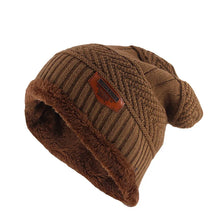 Load image into Gallery viewer, New Winter Warm Beanies Skullies Fashion Adult Men Letter Wool Hat Cotton Top Women Knitted Bone Soft Male Bonnet Unisex Hats