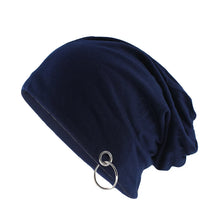Load image into Gallery viewer, New Style Fashion Adult Unisex Solid Hat With Hoop Casual Women Warm Beanies Novelty Men Gorros Sport Bonnet Outdoor Hats