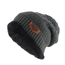 Load image into Gallery viewer, New Winter Warm Beanies Skullies Fashion Adult Men Letter Wool Hat Cotton Top Women Knitted Bone Soft Male Bonnet Unisex Hats