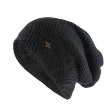 Load image into Gallery viewer, New Fashion Adult Men Winter Warm Hat For Unisex Knitted Casual Beanies Skullies Cotton Wool Hats Outdoor Solid Gorros