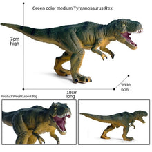 Load image into Gallery viewer, Tyrannosaurus model Blue Tyrannosaurus Jurassic simulation solid animal model decorative items educational toys