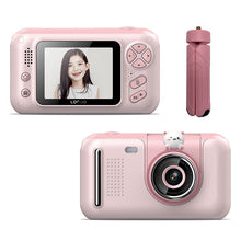 Load image into Gallery viewer, Handheld Camera Kids Camera Tripod 2.4‘’ HD Screen Children Digital Camera Video Recorder Toys for Kids Baby Girl Birthday Gift