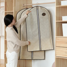 Load image into Gallery viewer, Hanging Garment Coat Outer Dress Suit Clothes Dust-proof Cover with Zipper Clothes Organizer Storage Bags Protect Dust Cover