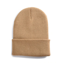 Load image into Gallery viewer, Unisex Multicolor Autumn & Winter Beanie Hat Men Basic Daily Beanie Women Soft Knitted Hat Elegant All-match Streetwear Cap
