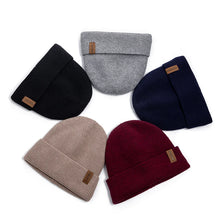 Load image into Gallery viewer, New Unisex Winter Hat Add Fleece Warm Cap Stylish Soft Beanie Hat For Men Women Outdoor Thicken Ski Sports Knitted Hat