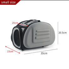 Load image into Gallery viewer, Travel Pet Bag Cat Flower Carriers Bags Breathable Pink Folding Small Dog Outdoor Shoulder Bag Folding Cats Carrying