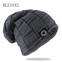 Load image into Gallery viewer, New Unisex Beanie Hat Knit Wool Warm Winter Hat Thick Soft Stretch Hat For Men And Women Fashion Outdoor Skullies Beanie