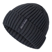 Load image into Gallery viewer, New Unisex Letter Warm Winter Hats Stylish Add Fur Lined Soft Beanie Cap Thick Winter Knitted Hats For Men & Women Dropshipping