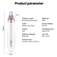 Load image into Gallery viewer, Face Acne Black Dot Pimple Blackhead Remover Electric Microcrystalline Blackhead Vacuum Cleaner Pore Blackhead Skin Care Machine