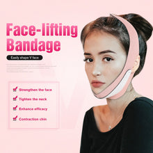 Load image into Gallery viewer, Health Care Face-lift Facial Lifting Massager Sleep V Face Bandage Mask Double Chin Skin Care Face-lift Bandage