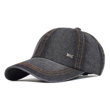 Load image into Gallery viewer, Vintage Washed Cotton Baseball Cap Men Women Denim Dad Hat Adjustable Trucker Style Low Profile