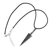Load image into Gallery viewer, Hot Anime Hollow Knight Hollow Knight Pure Nail Sword Bone Nail Pendant Necklace Trendy Geometry Rope Choker Necklace Jewelry