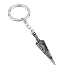 Load image into Gallery viewer, Hot Anime Hollow Knight Hollow Knight Pure Nail Sword Bone Nail Pendant Necklace Trendy Geometry Rope Choker Necklace Jewelry
