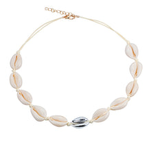 Load image into Gallery viewer, Hot Conch Seashell Necklace Women Jewelry Summer Beach Shell Choker Bohemian Rope Cowrie Beaded Necklaces Handmade Collar Female