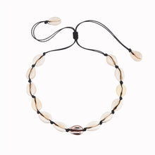 Load image into Gallery viewer, Hot Conch Seashell Necklace Women Jewelry Summer Beach Shell Choker Bohemian Rope Cowrie Beaded Necklaces Handmade Collar Female