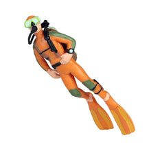 Load image into Gallery viewer, Simulation doll toy figure model solid plastic underwater adventure diver doll scene decoration toys children's gifts