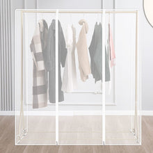 Load image into Gallery viewer, Household Floor Hanger Translucent Dust-proof Cover PEVA Stereo Thicken Dustproof Covers Big Capacity Clothes Dust Storage Cover