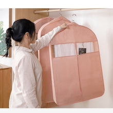 Load image into Gallery viewer, Household Three-dimensional Coat fur Clothes Dust Cover Long DownJacket Suede Dust Clothing Storage Bag Clothing Covers Hanging
