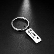 Load image into Gallery viewer, I Love You Keychain Personalized Name Custom Couple Stainless Steel Key Ring Valentine Day Mother Day Gift For Man Women Jewelry