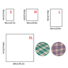 Load image into Gallery viewer, INS Checkered Rectangular Tablecloth Cafe Restaurant Plaid Table Cloth Picnic Photo Prop Background Cloth Desk Mat Decor 식탁보