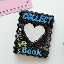 Load image into Gallery viewer, INS Colorful Lattice Photo Album 3 Inch Kpop Idols Photocards Cards Holder 40 Pockets Korean Star Chasing Photos Collect Book