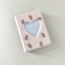 Load image into Gallery viewer, INS Style Cartoon Photo Album Girls Star Chasing Collection Book Heart Hollow Photocard Holder Korean Kpop Storage Album Fashion