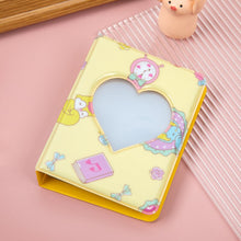 Load image into Gallery viewer, INS Style Cartoon Photo Album Girls Star Chasing Collection Book Heart Hollow Photocard Holder Korean Kpop Storage Album Fashion
