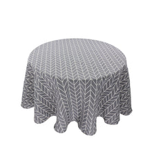 Load image into Gallery viewer, Japan Style Tablecloth Cotton Linen Round Table Cloth Nordic Table Cover for Home Wedding Party Decoration Printed White Yellow