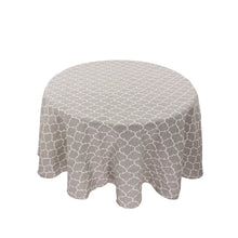 Load image into Gallery viewer, Japan Style Tablecloth Cotton Linen Round Table Cloth Nordic Table Cover for Home Wedding Party Decoration Printed White Yellow