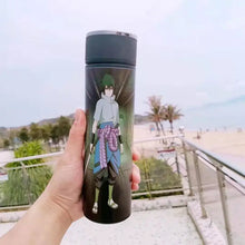 Load image into Gallery viewer, Japanese smart temp display Cartoon Anime Stainless Steel Thermos Vacuum Flask termo water bottle tea infuser bottle insulated