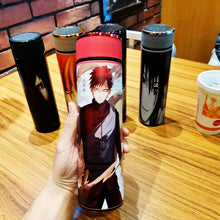 Load image into Gallery viewer, Japanese smart temp display Cartoon Anime Stainless Steel Thermos Vacuum Flask termo water bottle tea infuser bottle insulated