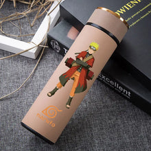 Load image into Gallery viewer, Japanese smart temp display Cartoon Anime Stainless Steel Thermos Vacuum Flask termo water bottle tea infuser bottle insulated