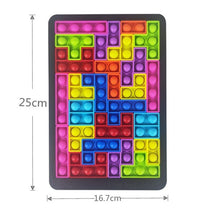 Load image into Gallery viewer, Jigsaw Popping Finger Toy Silica gel Its Puzzle Simple Dimple Anti stress Baby Toys For Children Halloween Birthday Gifts