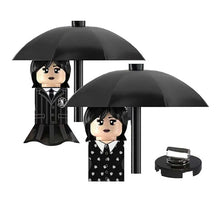 Load image into Gallery viewer, KF1908 WM2574 Wednesday Addams Building Block Movies TV Season Cartoon Mini-Figures Action Toy Bricks Kids WM2575 KF1907