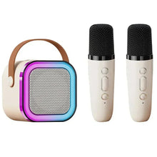 Load image into Gallery viewer, Karaoke Machine for Adults and Kids Portable Karaoke Machine with 2 Wireless Bluetooth Microphones Best Birthday Gift Meetings